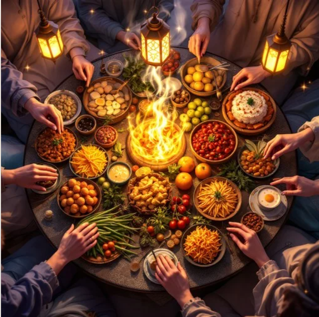 Iftar social gathering